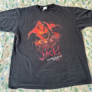 Vintage universal Jack the clown Halloween horror nights 2006 graphic t